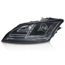 Cargar imagen en el visor de la galería, Faros Audi TT 07-15 c/ lupa, full LED secuenciales Performance