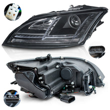 Cargar imagen en el visor de la galería, Faros Audi TT 07-15 c/ lupa, full LED secuenciales Performance