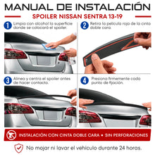 Load image into Gallery viewer, Spoiler de cajuela sentra 13-16