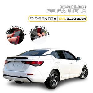 Spoiler aleron de Cajuela Sentra 20-22 tipo original
