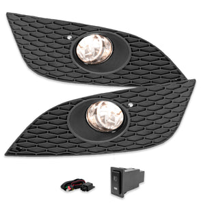 Faros de niebla Leon 05-13 c/arnes switch univ. y focos
