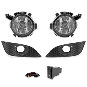 Faros de niebla Leon 05-13 c/arnes switch univ. y focos