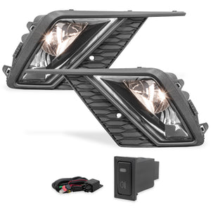 Faros de niebla Ibiza 18-25 c/arnes switch univ. y focos