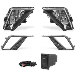 Faros de niebla Ibiza 18-25 c/arnes switch univ. y focos
