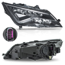Cargar imagen en el visor de la galería, Faros Leon 14-20 style upgrade a FR LED c/balastras y modulos