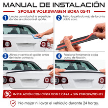 Cargar imagen en el visor de la galería, Spoiler aleron de cajuela Bora 05-11
