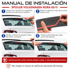 Cargar imagen en el visor de la galería, Spoiler aleron de medallón Bora 05-11