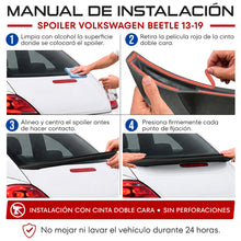 Cargar imagen en el visor de la galería, Spoiler aleron de cajuela Escarabajo 13-19