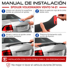 Cargar imagen en el visor de la galería, Spoiler de cajuela Vento 14-22 volado