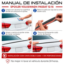 Load image into Gallery viewer, Spoiler de cajuela Passat 12-15