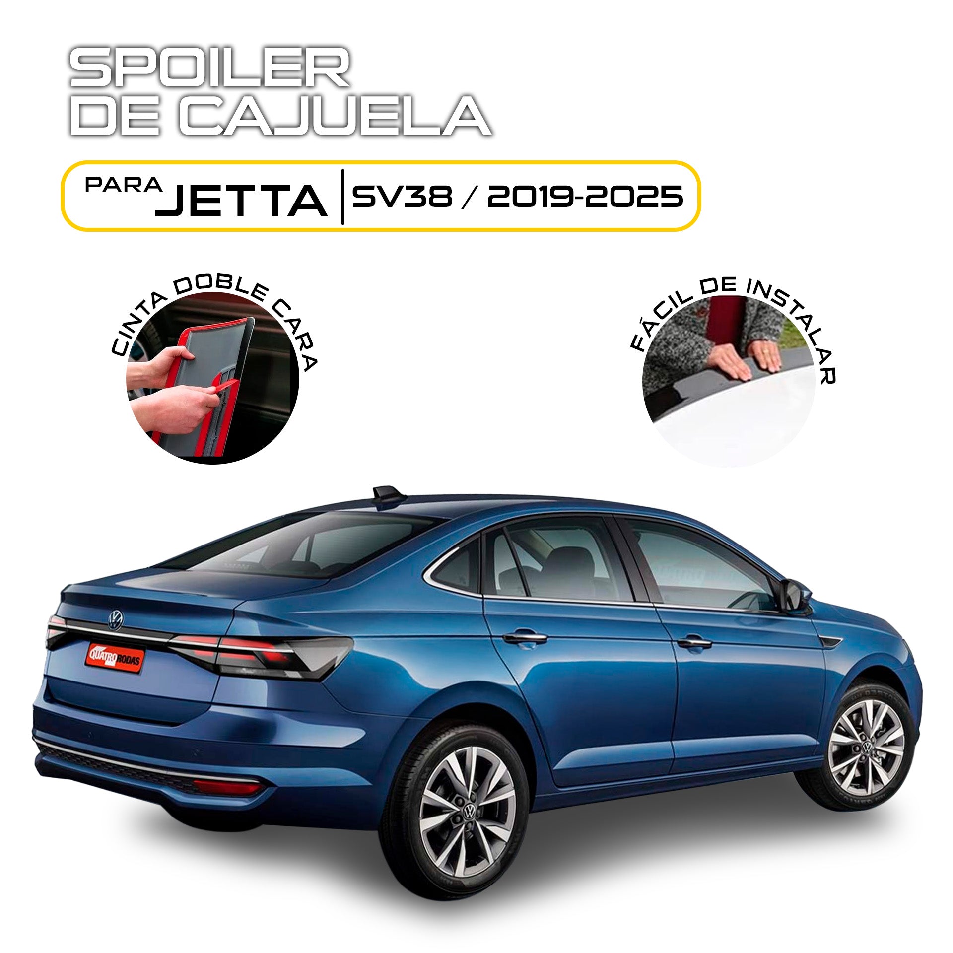Spoiler cajuela Jetta 19-24 c/Primer