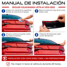 Cargar imagen en el visor de la galería, Spoiler aleron de cajuela Jetta 19-26