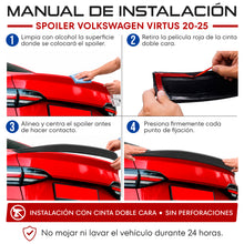 Cargar imagen en el visor de la galería, Spoiler Aleron cajuela Virtus 20-26