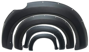 Cantoneras Hilux 11-15 negro matte
