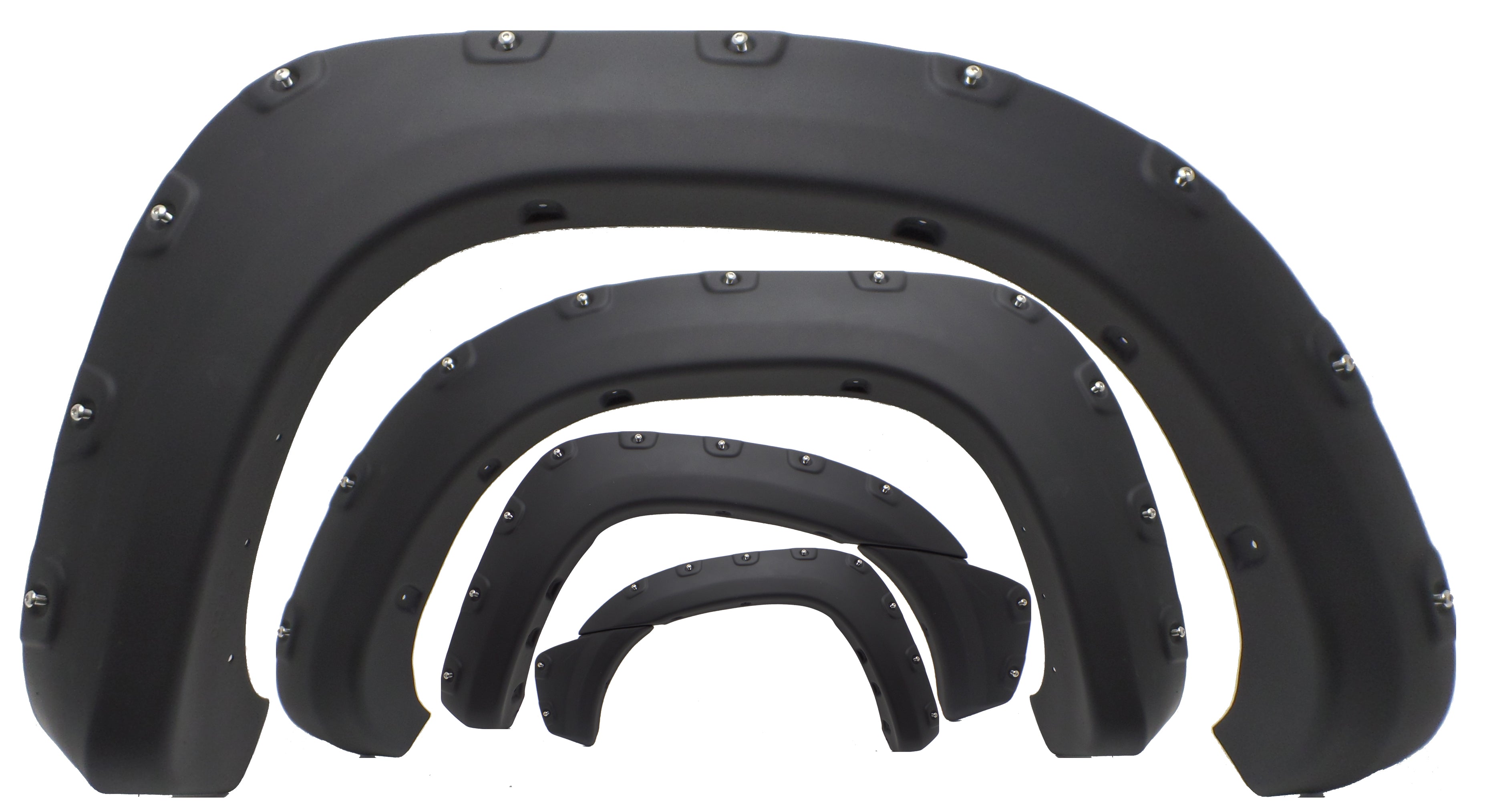 Cantoneras Tacoma 12-15 negro matte