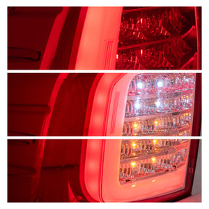 Calaveras Hilux 16-23 LED rojas Performance