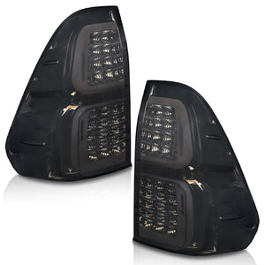 Calaveras Hilux 16-23 LED negras Performance