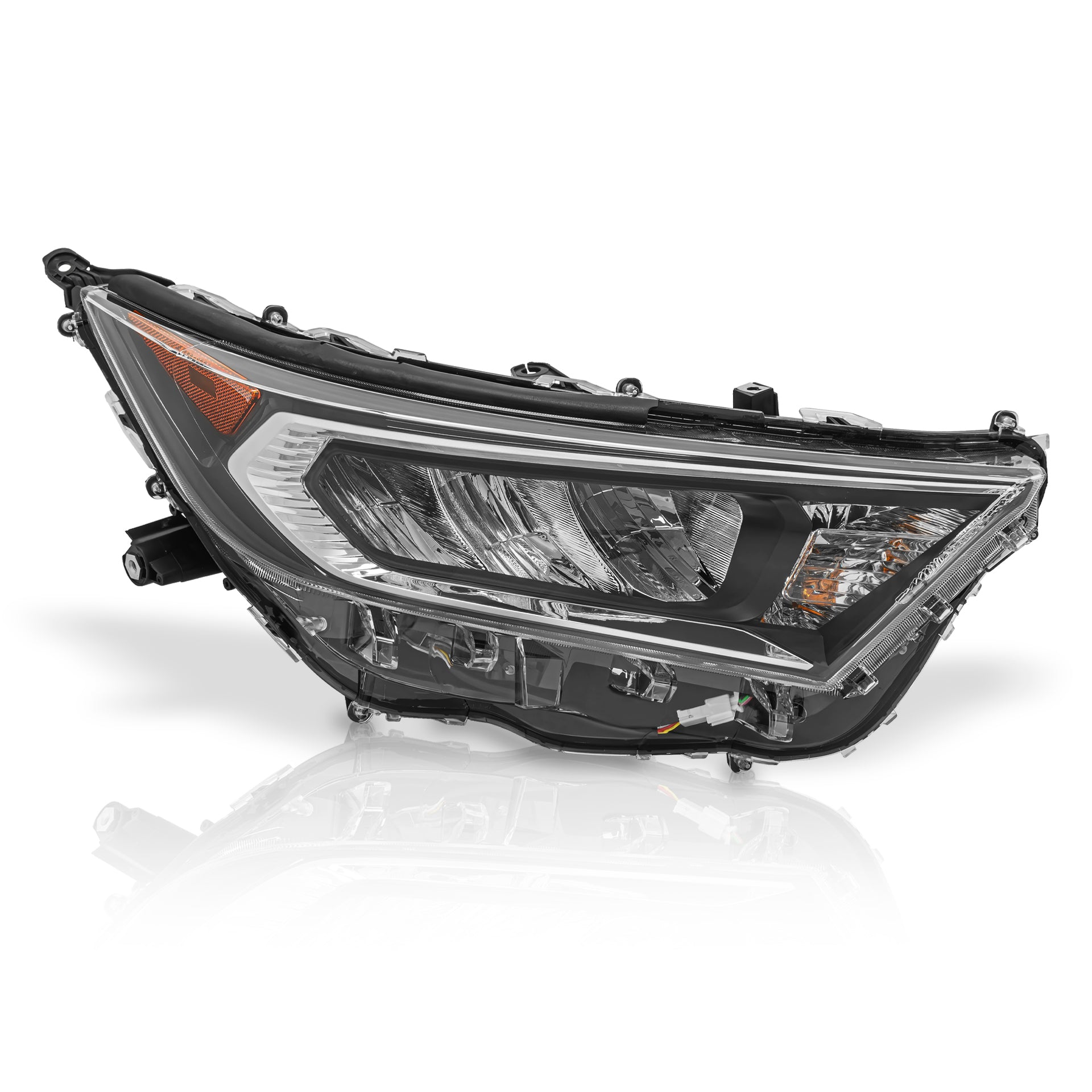 Faro Rav4 19-22 Full Led filo cromo der.