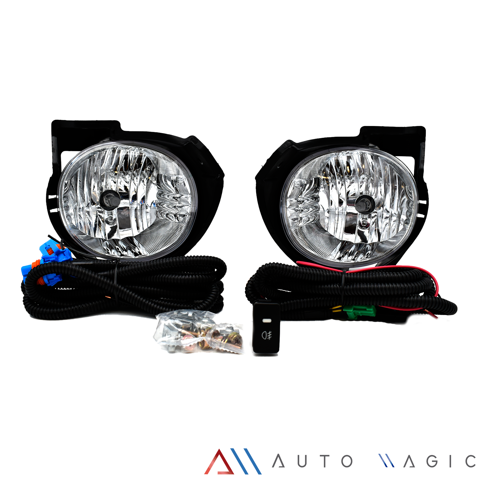Faros de niebla Hilux 09-11 c/arnes, y switch focos