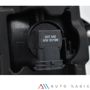 Kit faros de niebla Hilux 12-15 c/arnes, y switch focos 9006