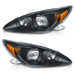Faros Camry 05-06 Le/ Xle fondo negro performance