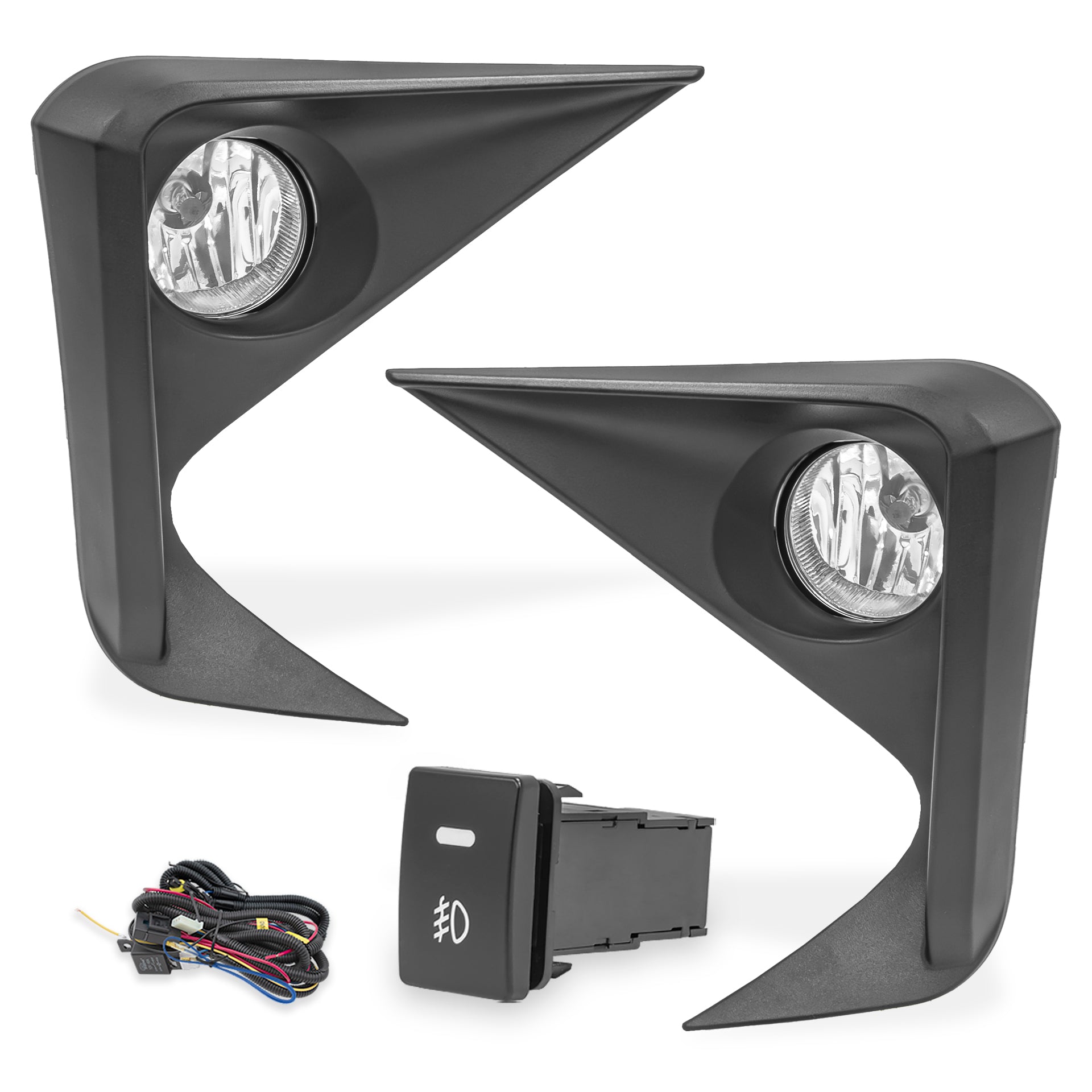 Faros de niebla Avanza 22-24 c/arnes switch oem y focos