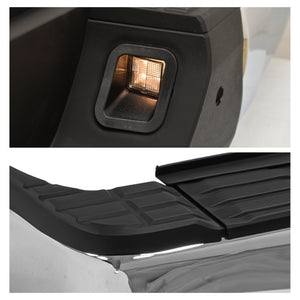 Defensa tras. Tundra 14-21 cromo p/sensor c/luz