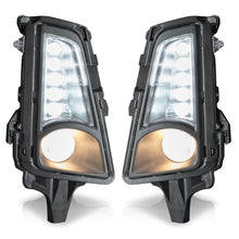 Load image into Gallery viewer, Faros de niebla Hiace 20-25 KIT c/luz de dia, c/arnes y switch univ.