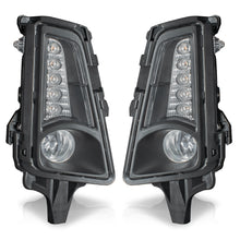Load image into Gallery viewer, Faros de niebla Hiace 20-25 KIT c/luz de dia, c/arnes y switch univ.