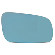Load image into Gallery viewer, Luna de espejo Jetta 99-14/ Golf/ Pointer 00-09/ Ibiza/ Cordoba/ Leon/ ToLEDo 99-02 azul grande c/desempañante derecha
