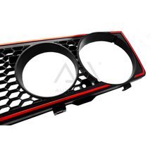 Load image into Gallery viewer, Parrilla Caribe GT 74-80 c/moldura roja rombos