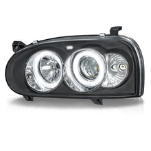 Load image into Gallery viewer, Faros Golf 93-99 lupa y ojo de angel mica de vidrio