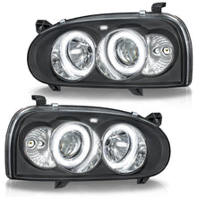 Load image into Gallery viewer, Faros Golf 93-99 lupa y ojo de angel mica de vidrio