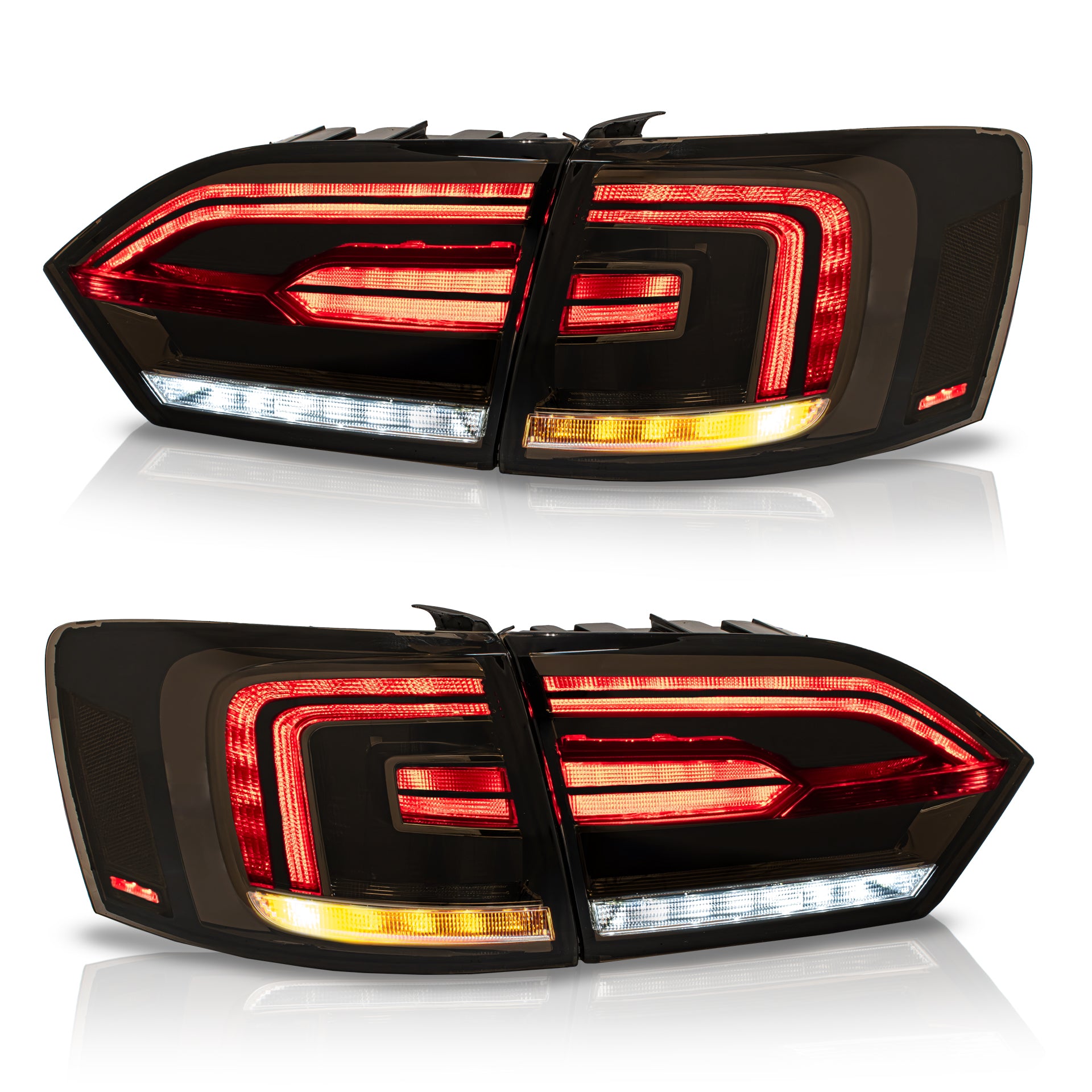 Calaveras Jetta 11-14 LED tipo Gli negras Performance