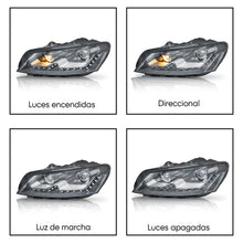 Load image into Gallery viewer, Faros Passat 12-15 c/lupa luz de dia Performance