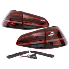 Load image into Gallery viewer, Calaveras Golf 15-17 LED secuencial tipo Gti rojas performance