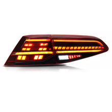 Cargar imagen en el visor de la galería, Calaveras Golf 15-21 Led secuencial tipo Gti rojas