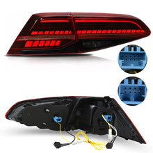 Cargar imagen en el visor de la galería, Calaveras Golf 15-21 Led secuencial tipo Gti rojas