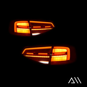 Calaveras Jetta 15-18 LED tipo Gli rojas performance