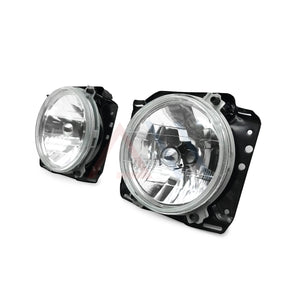 Faros Golf 88-91 lisos cromo