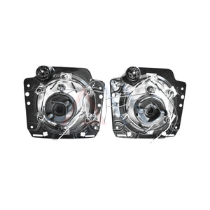 Faros Golf 88-91 liso cromo c/ojo de angel Performance