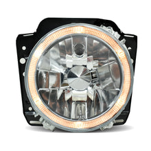 Cargar imagen en el visor de la galería, Faros Golf 88-91 lisos cromo c/ojo de angel