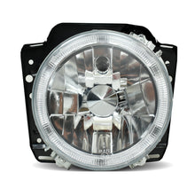 Cargar imagen en el visor de la galería, Faros Golf 88-91 lisos cromo c/ojo de angel