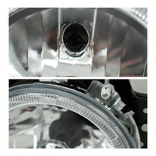 Cargar imagen en el visor de la galería, Faros Golf 88-91 lisos cromo c/ojo de angel