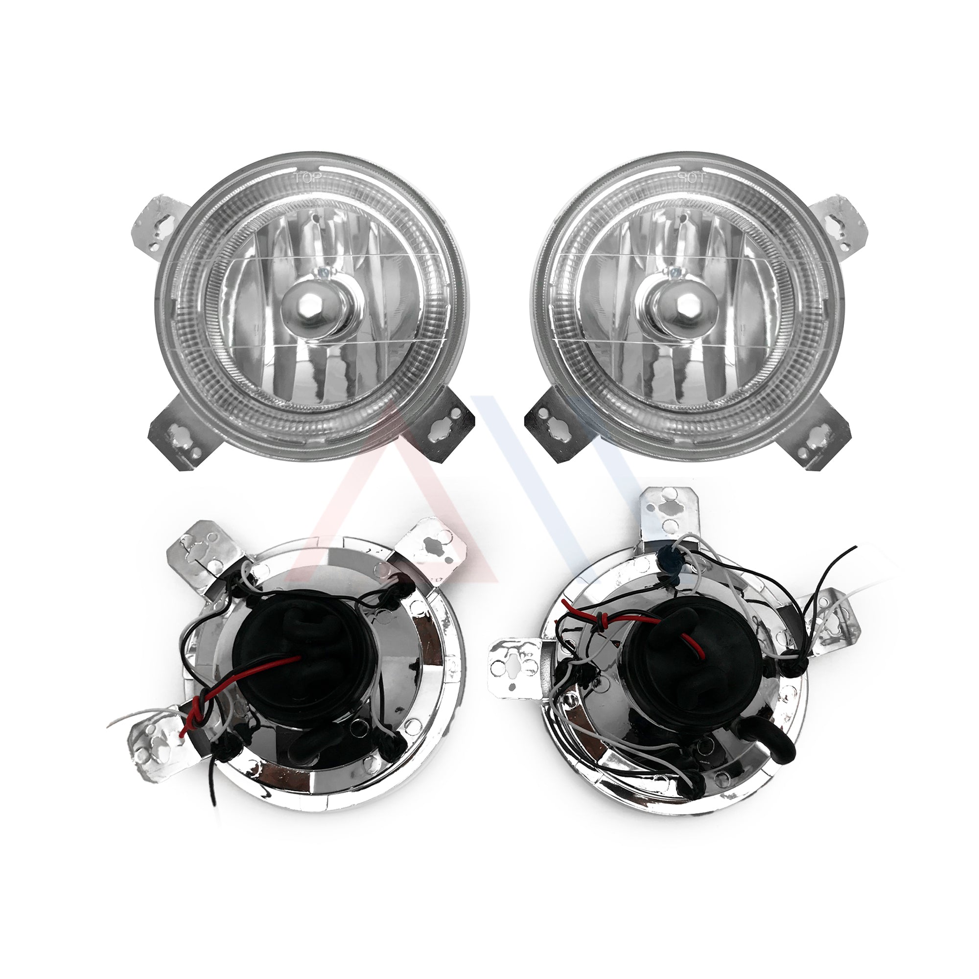 Faros niebla Golf 88-92 s/focos, ojo de angel