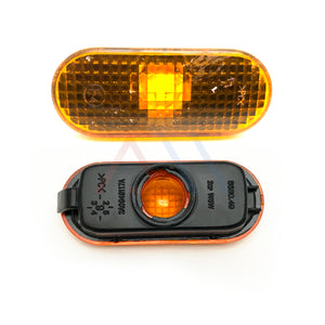 Cuarto direcc. salpicadera  Jetta 99-15 Clasico/ Vento 14-15/ Amarok 11-23/ Polo 03-08/ Sharan 02-07/ Transporter 10-16/ UP 16 Golf/Jetta 93-99  izq./der. naranja