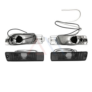 Cuartos direcc. con socket para vela Jetta/Golf 88-92 humo