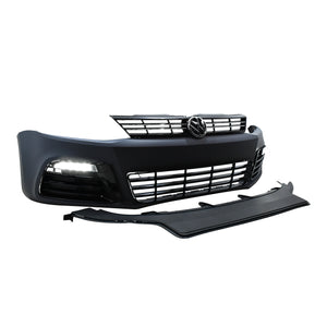Defensa delantera Jetta 11-18 R32 completa con accesorios