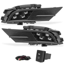 Load image into Gallery viewer, Kit Faros de niebla Jetta 15-18 c/arnes y switch Universal LED