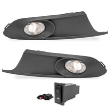 Load image into Gallery viewer, Kit Faros de niebla c/lupa Jetta 11-14 c/arnes switch Universal y focos 9006